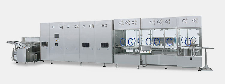 an ampoule filling line