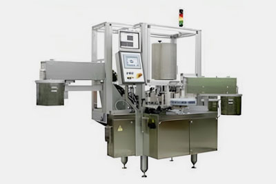 Rod Insertioan and Labeling Machine