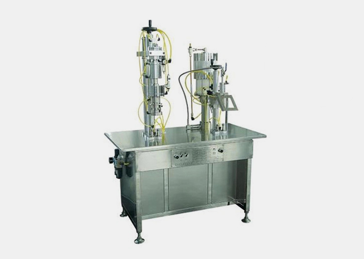 Under Cap Aerosol Filling Machine