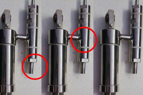 Nozzle blockage
