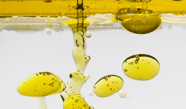 Instability of cod liver oil emulsion