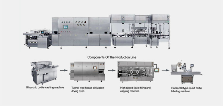 Glutathione Liquid Supplement Vial Production Line