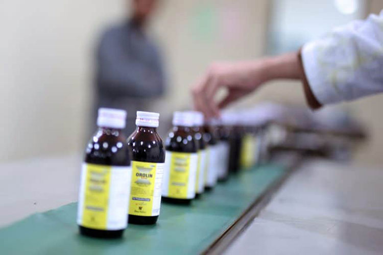 Inspection of Bottles for label and leakage