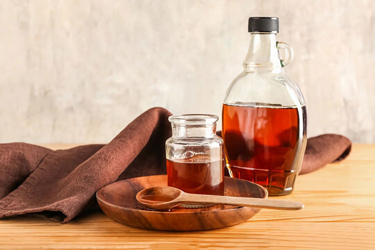 Syrup jar & bottle