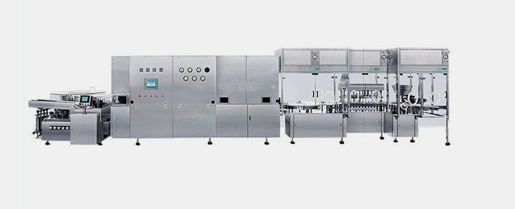 Vial filling line