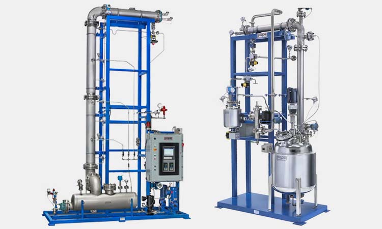 Factional distilling system