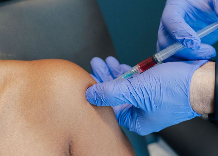 Intramuscular injection for lean body