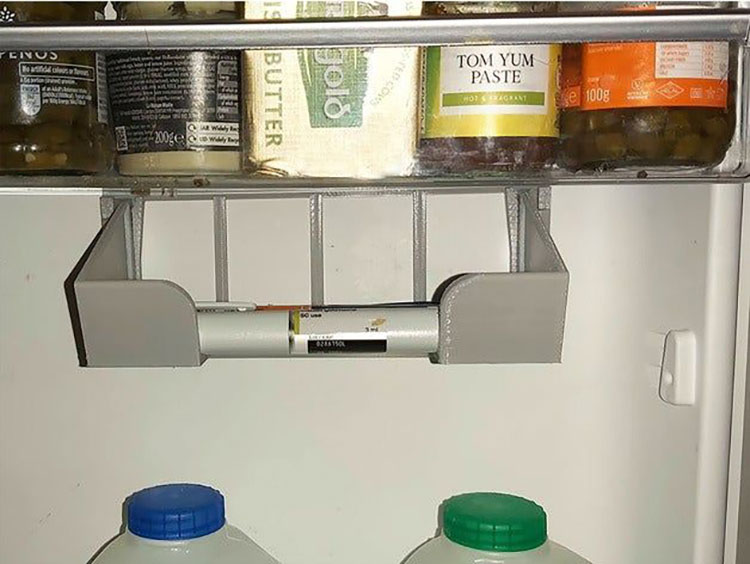 Unopened insulin vial