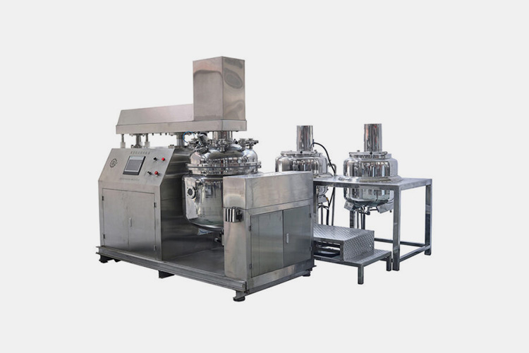 Vacuum-emulsifying-mixer