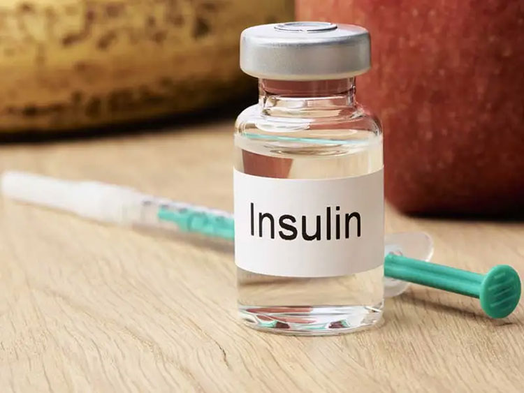 an insulin vial