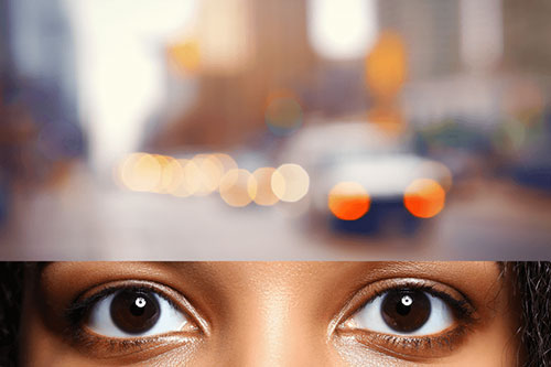 blurring of vision
