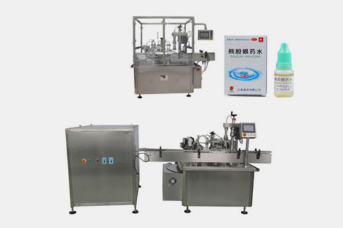 Dropper bottle filling machine