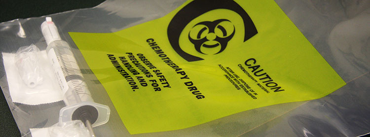 Handle with care Chemo inside