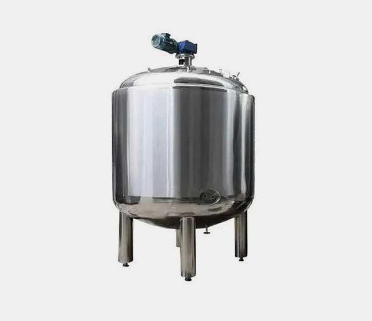 Heating jacketed tank