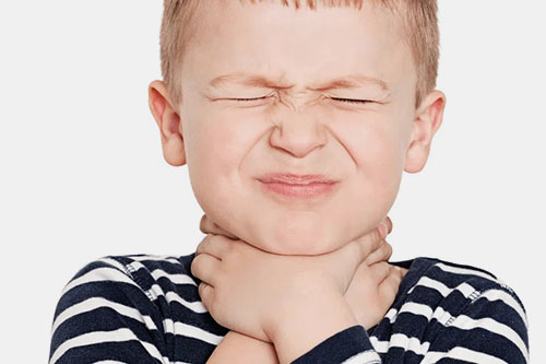 Inflammation of throat