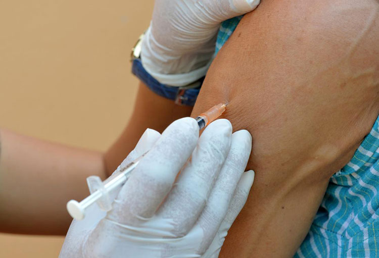 Intramuscular injection