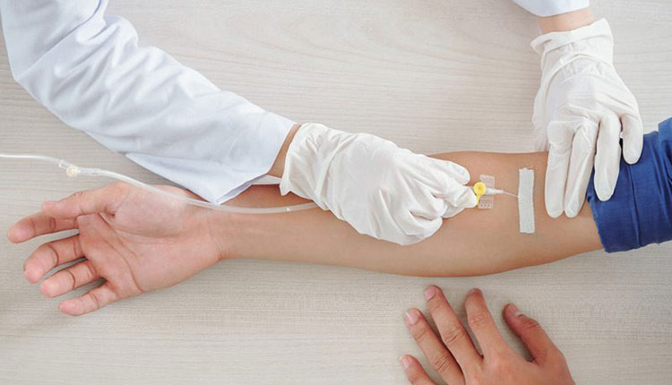 Intravenous route