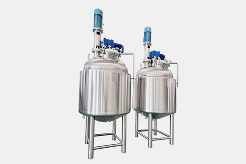 Jacketed mixing vessel