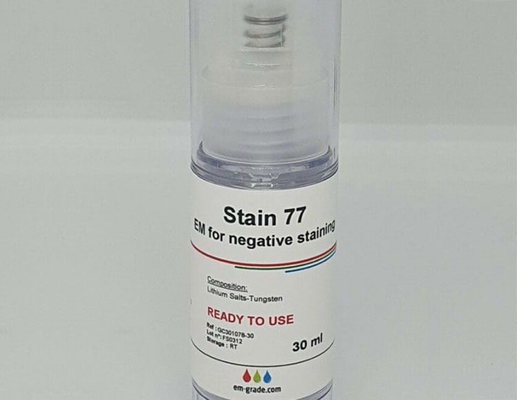 Negative staining solution