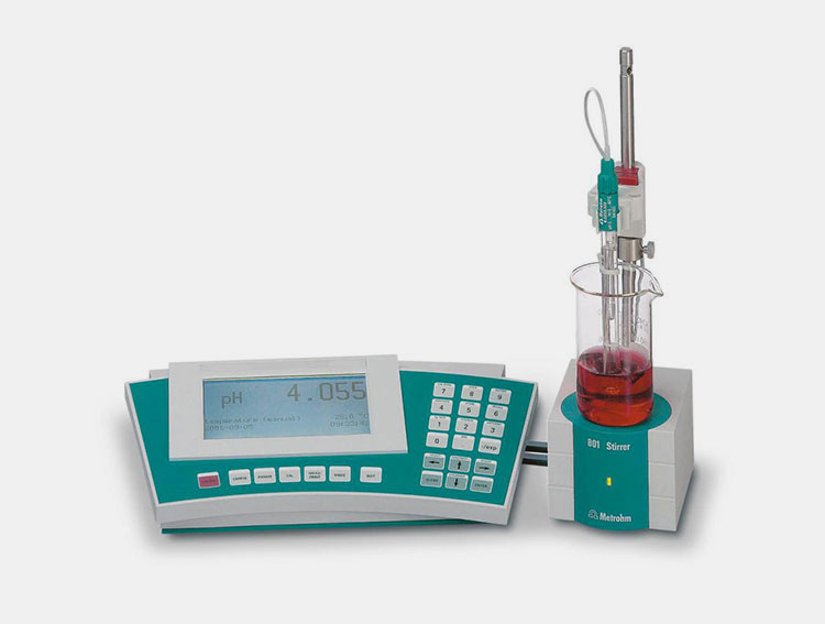PH adjustment and sterile filtration