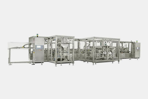 Soft bag IV solution production line