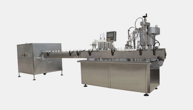 Spray bottle filling production line