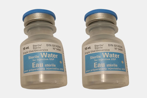 Sterile water for injection