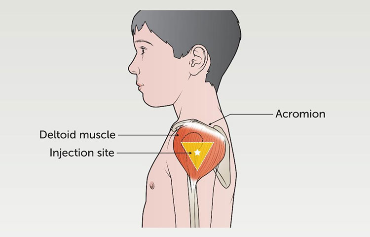 Vaccine Is Administered