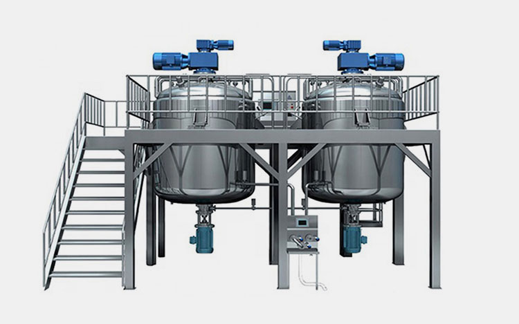 Vacuum Emulsifying Mixer