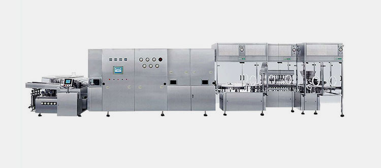 Vial filling line
