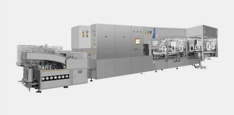 Vial filling machine for lyophilized powders