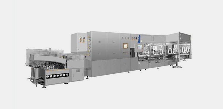aseptic vial powder injection filling line