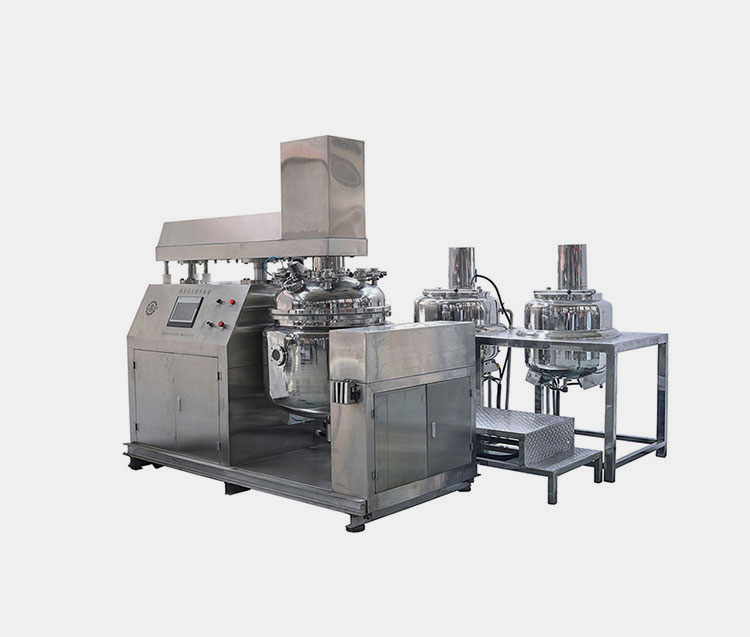 AIPAK bottom homogenizer vacuum emulsifying mixer