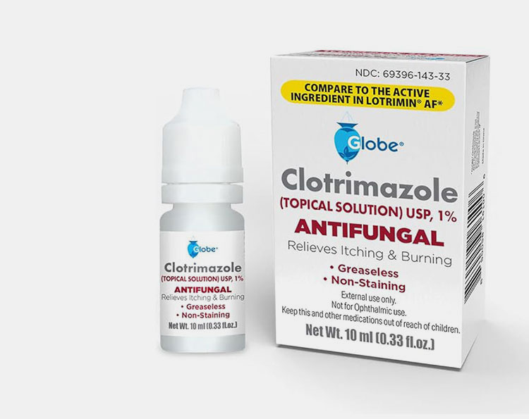 Antifungal ear drops