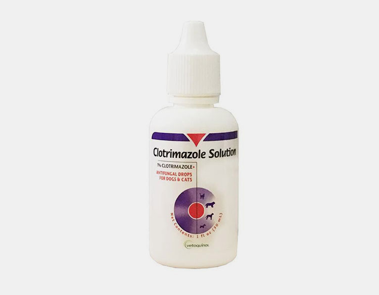 Antifungal ear drops