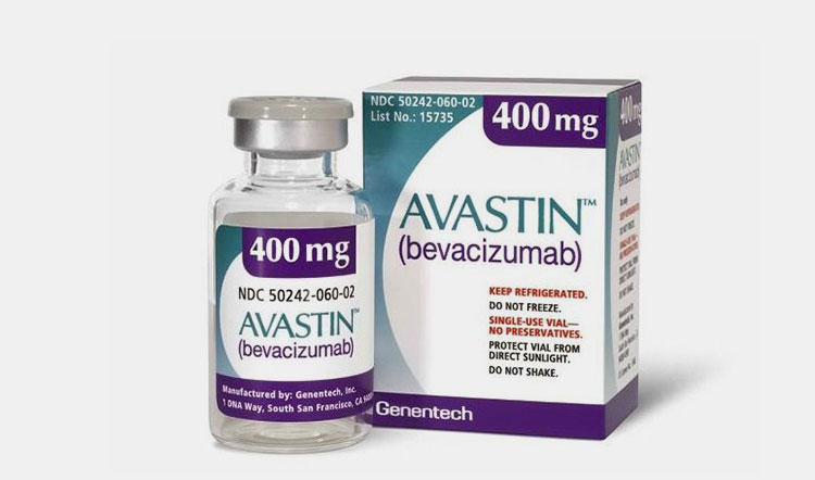 Avastin injection vial