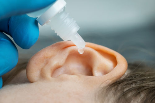 Contamination of the dropper bottle