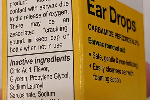 Cvs earwax removal drops
