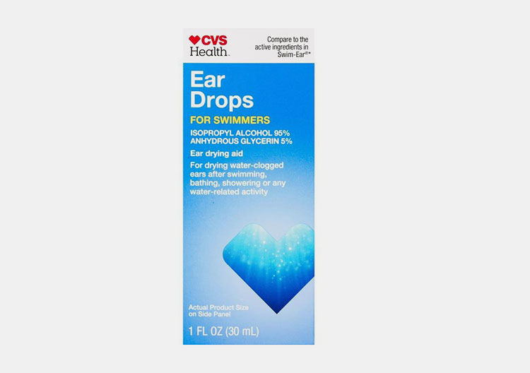 Cvs pharmacy swimmer’s ear drops packaging