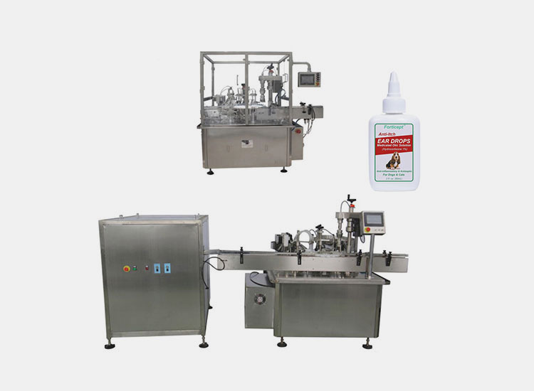 Dropper bottle filling production line