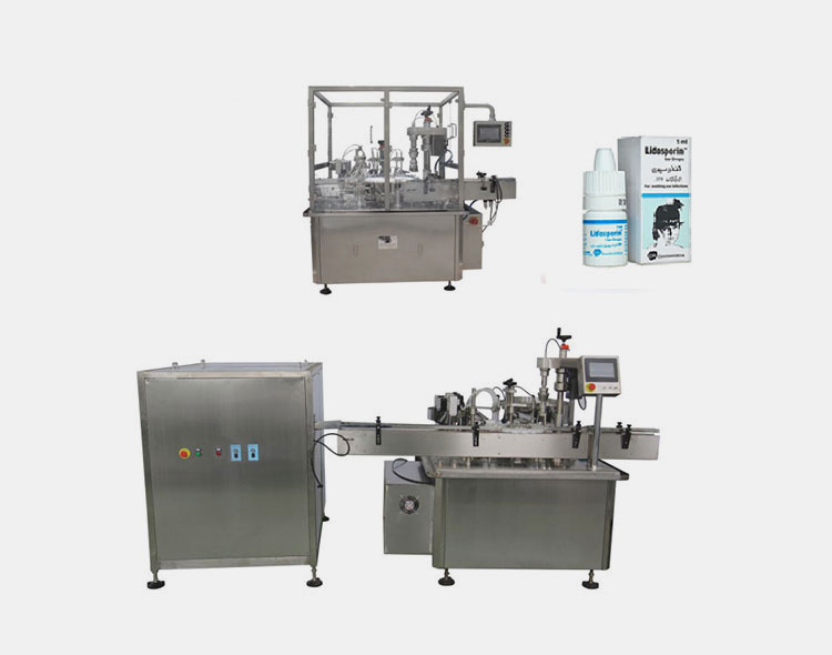 Dropper bottle filling production line
