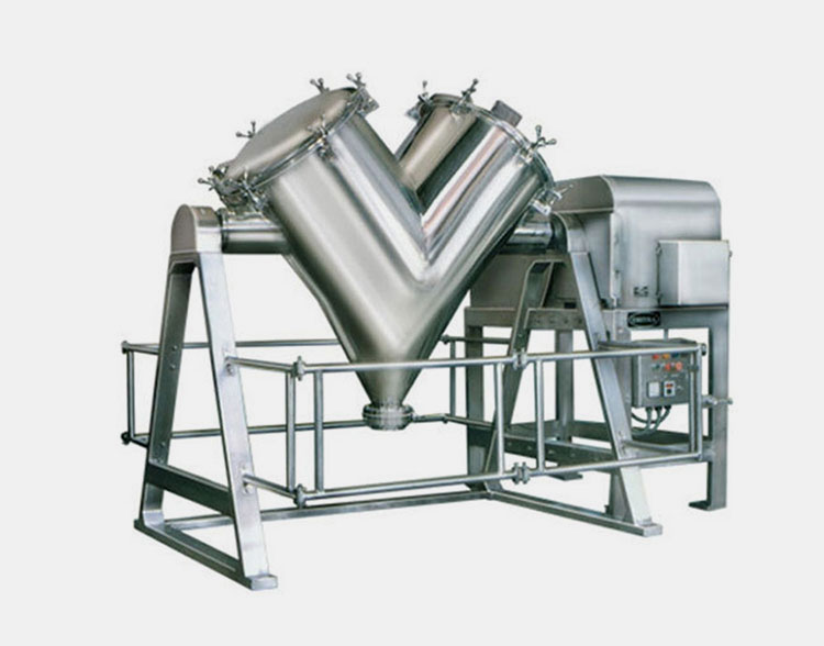 Dry powder mixer