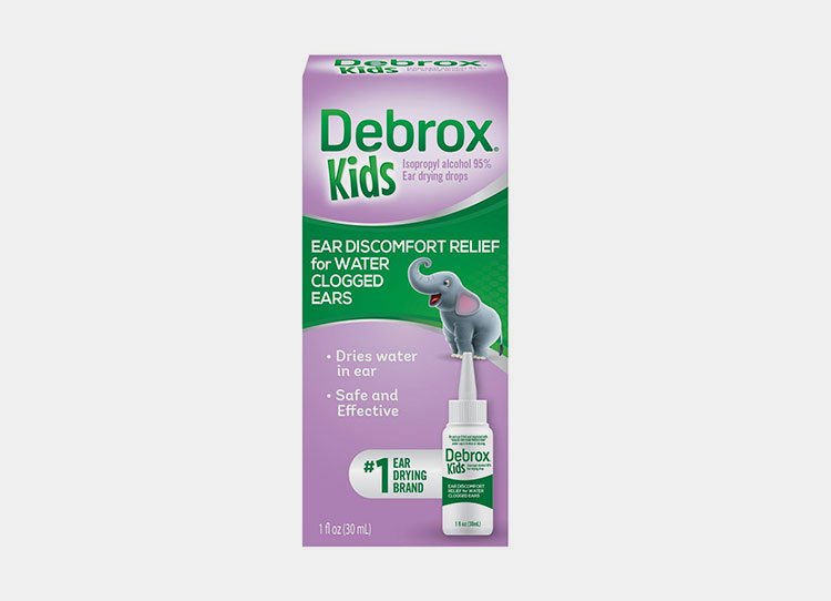Drying ear drops
