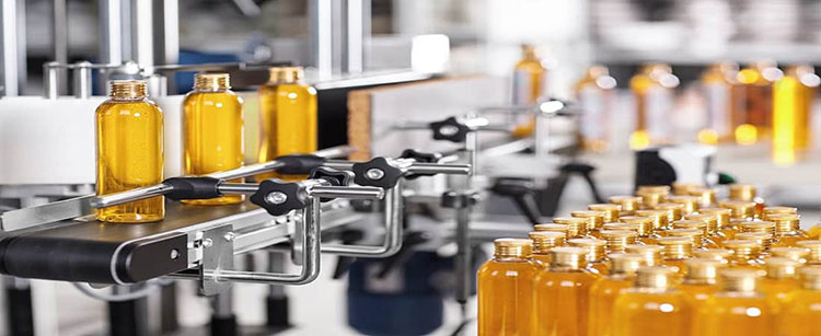 Faster production of the syrup bottles by the syrup filling machine