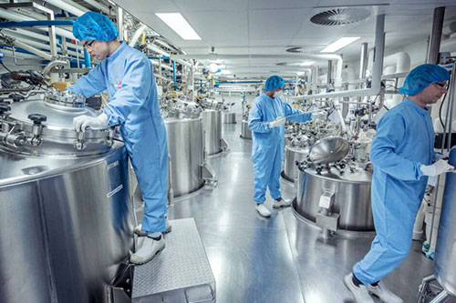 Holding of formulation