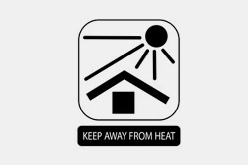 Keep it away from light and heat