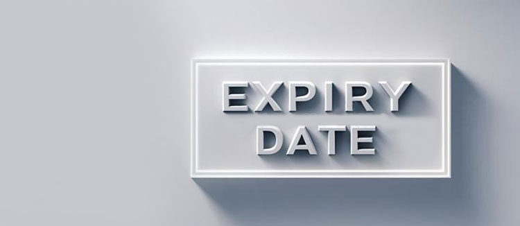 Pay attention to expiry date
