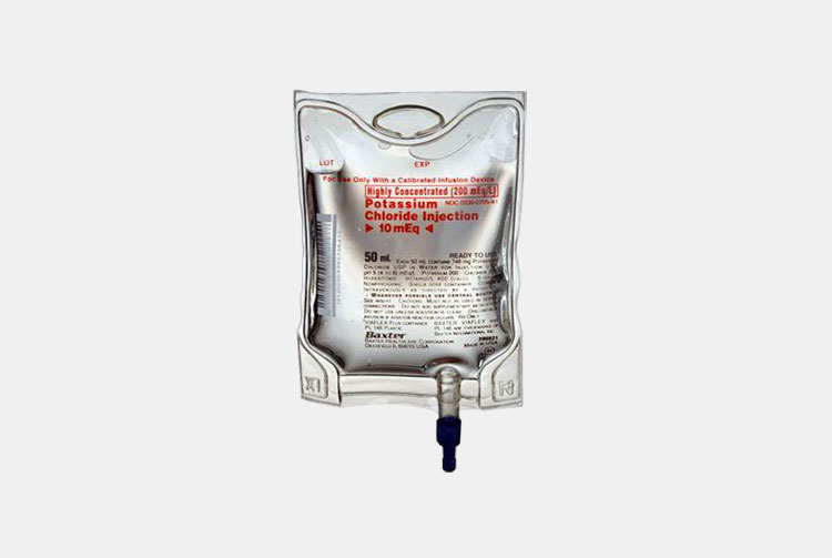 Potassium chloride IV solution