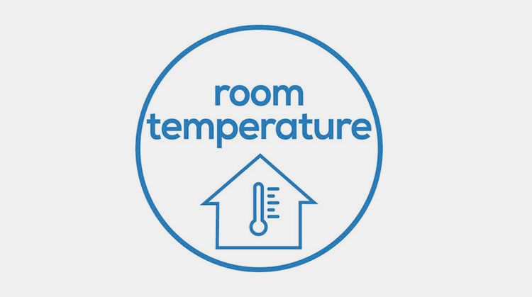 Room temperature for storage of potassium chloride for injection