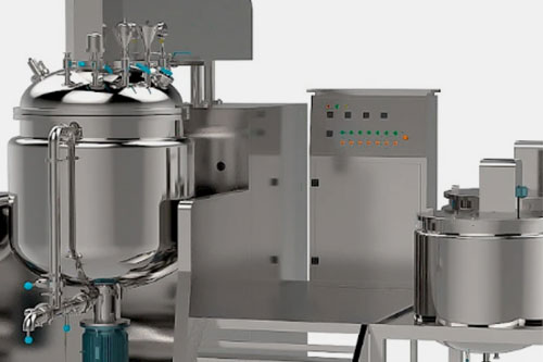 Solution preparation and homogenization of ingredients